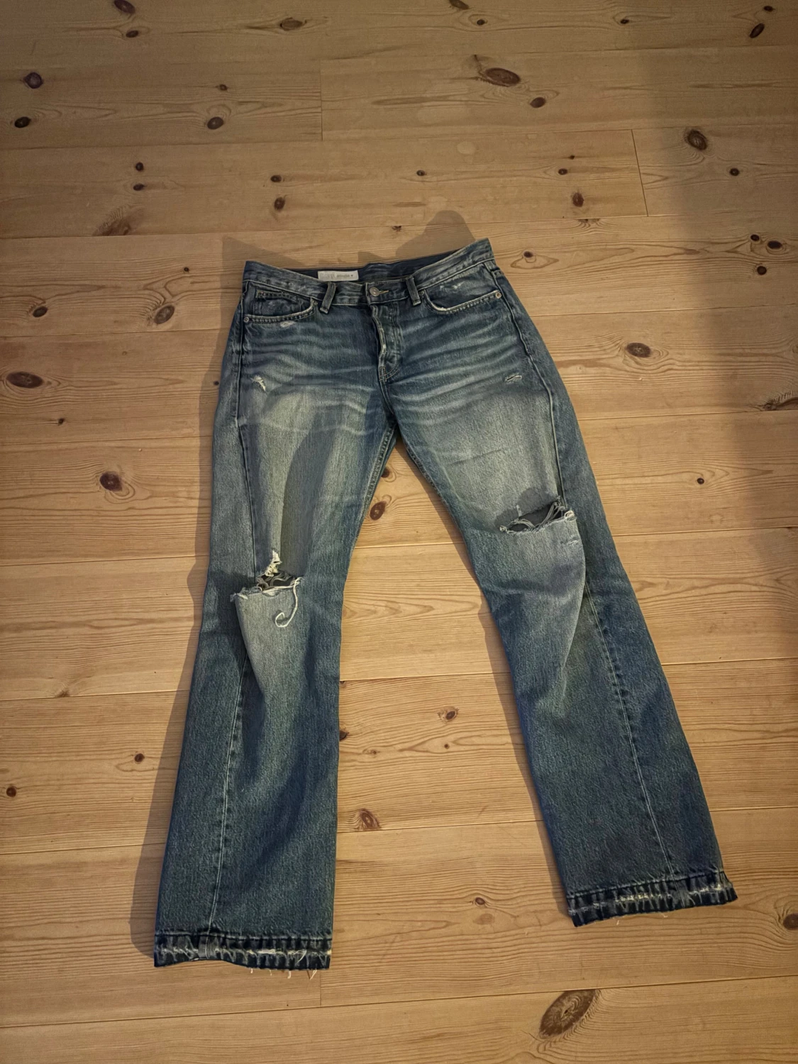Low waist jeans från Zara