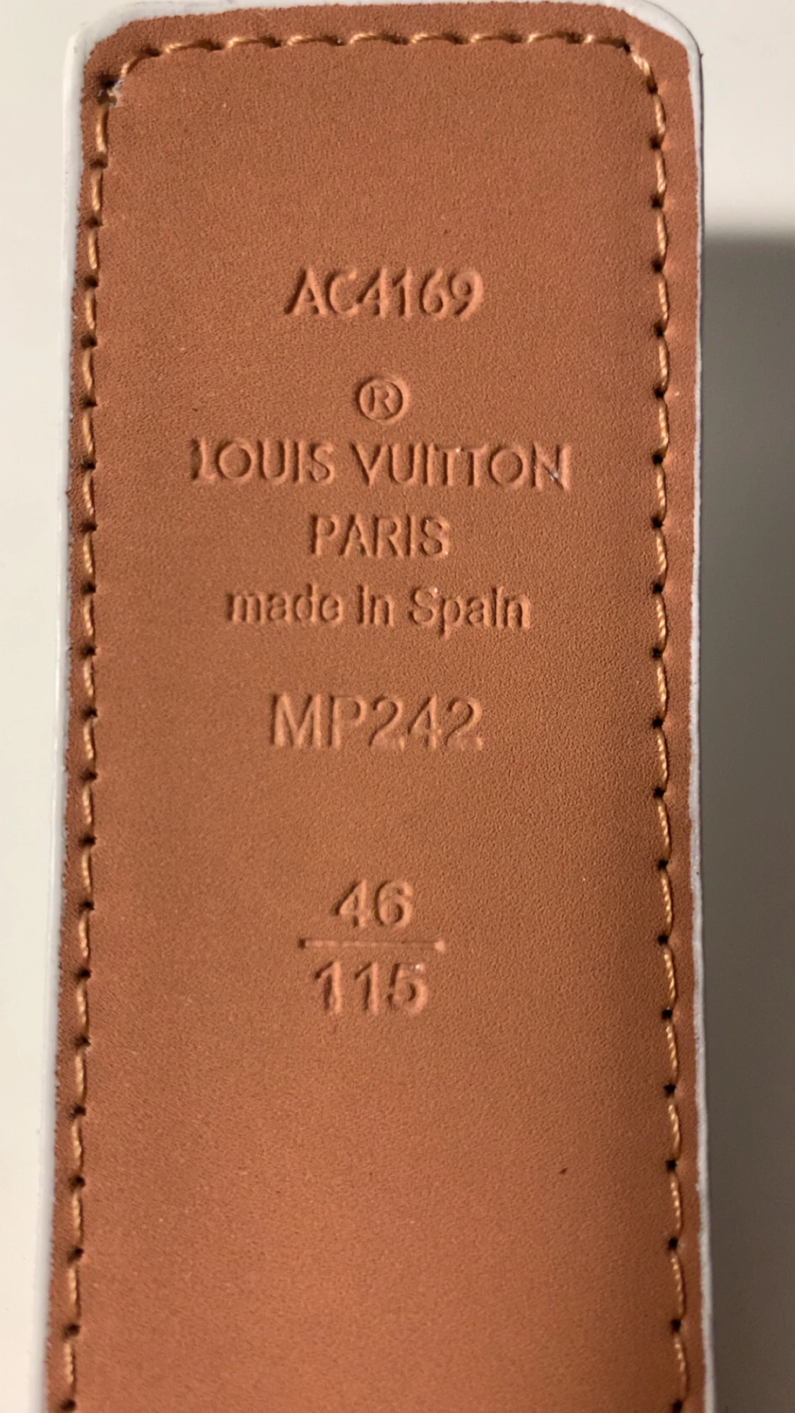 White and brown belt - 5