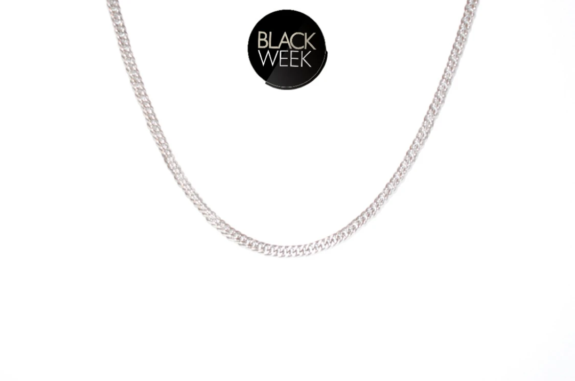 Kedjehalsband - 6mm Silver