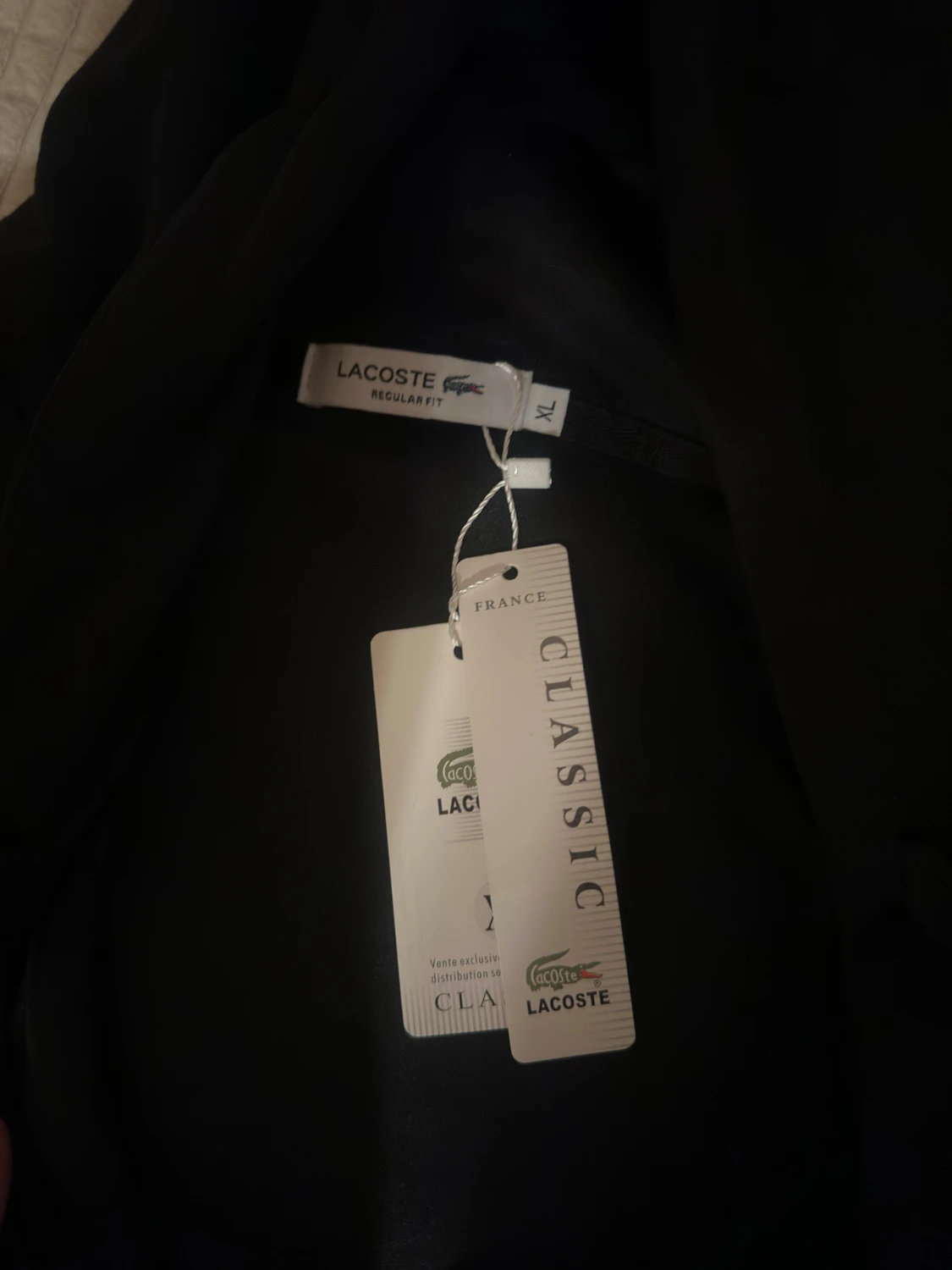 Svart hoodie från Lacoste XL - 2