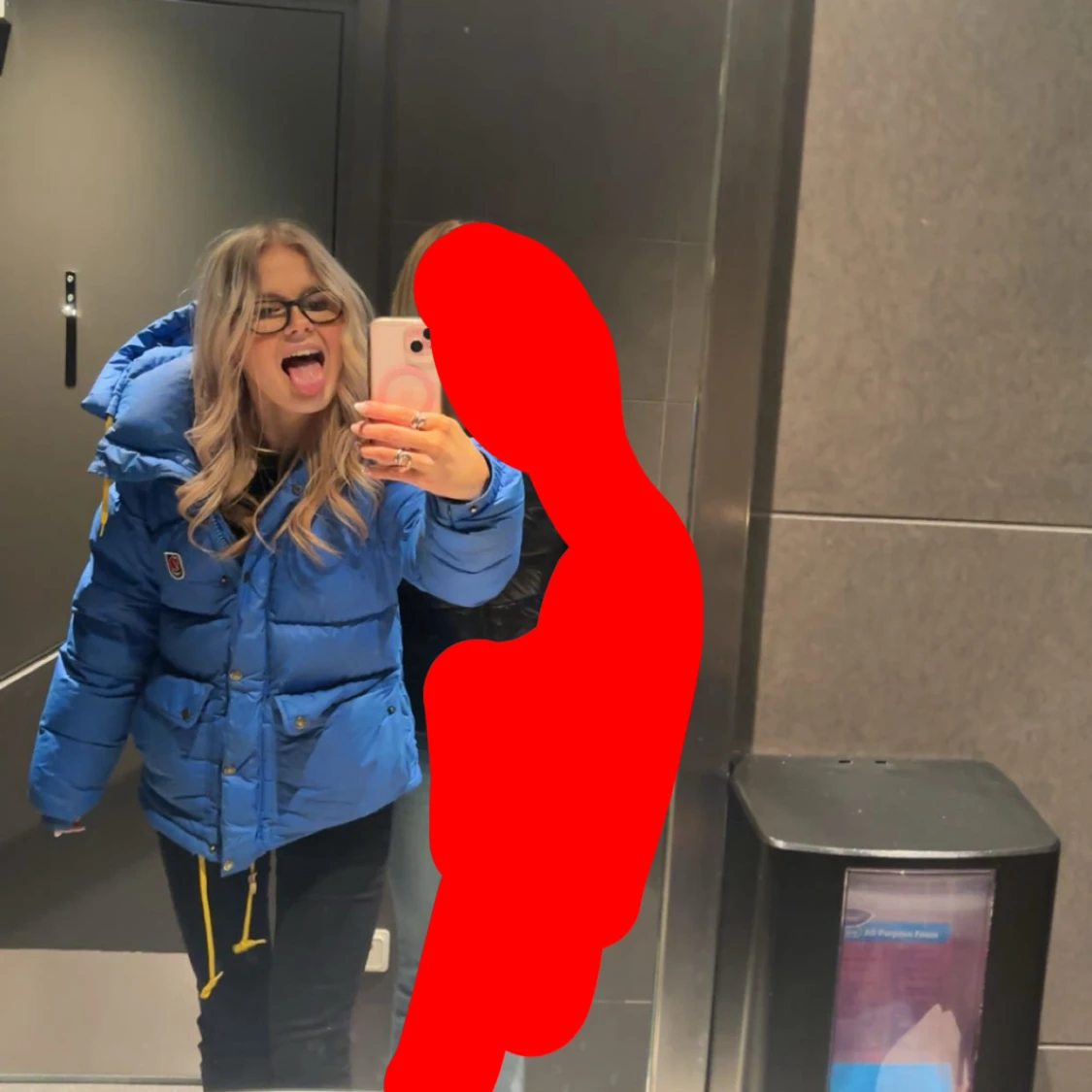 Blå dunjacka från Fjällräven - 2