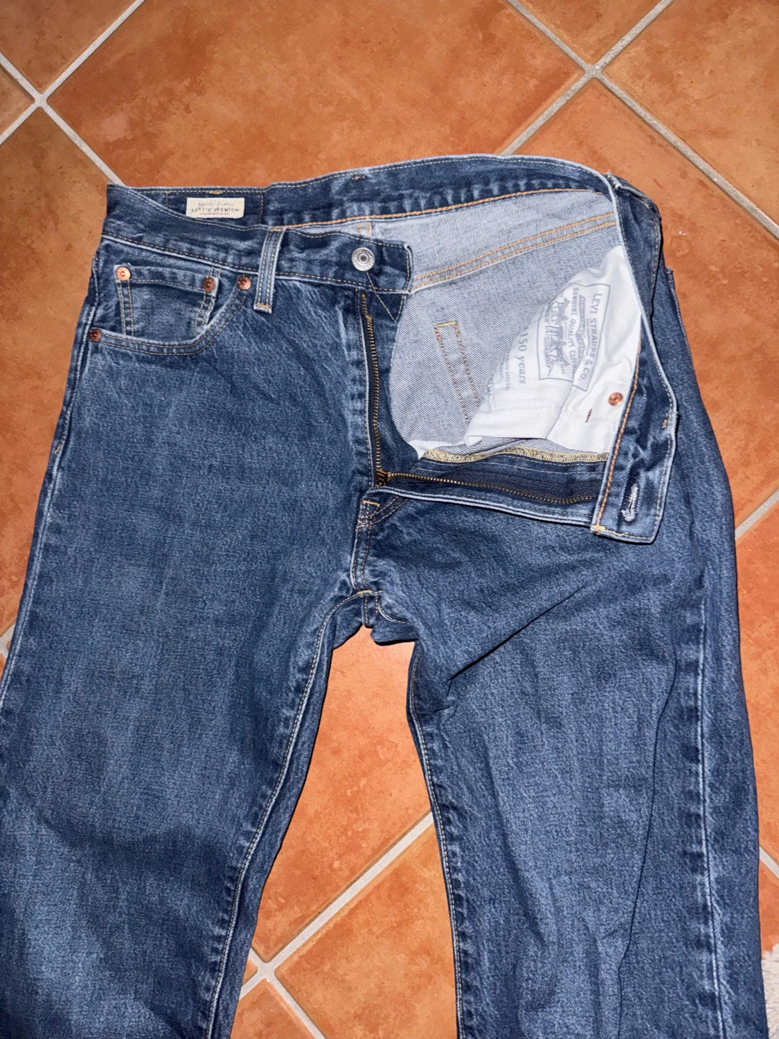 Levi's 551 blå jeans straight fit - 1