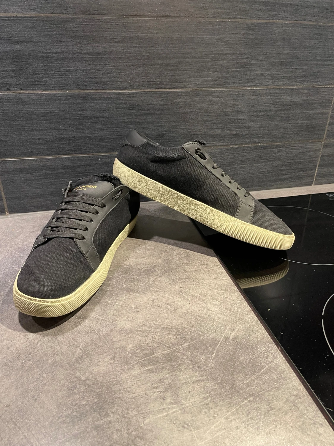 Svarta Saint Laurent sneakers - 1