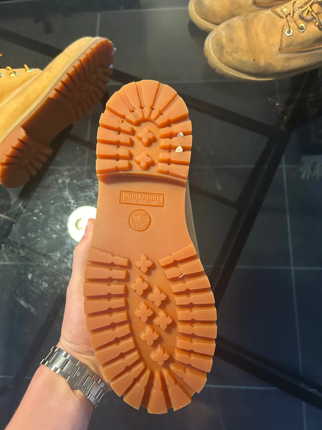 Timberland boots i mocka, beige - 3