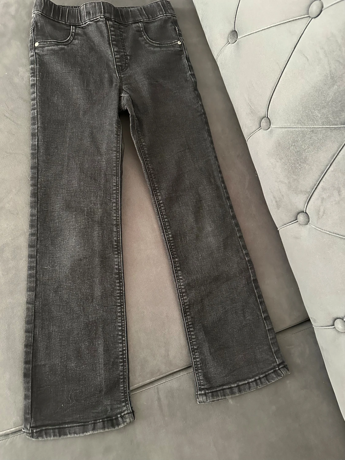 Svarta bootcut jeans från Kappahl - 3