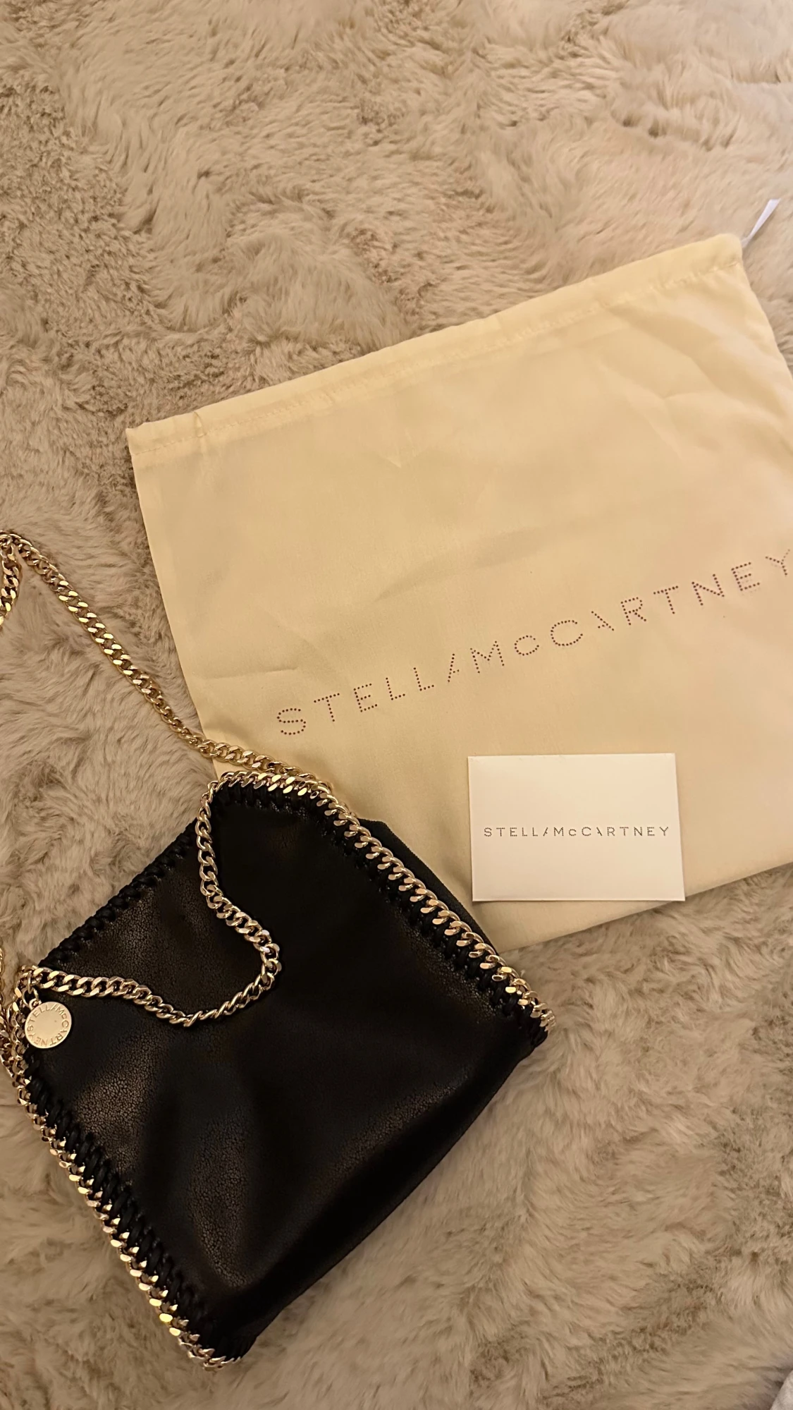 Svart Stella McCartney axelväska - 1