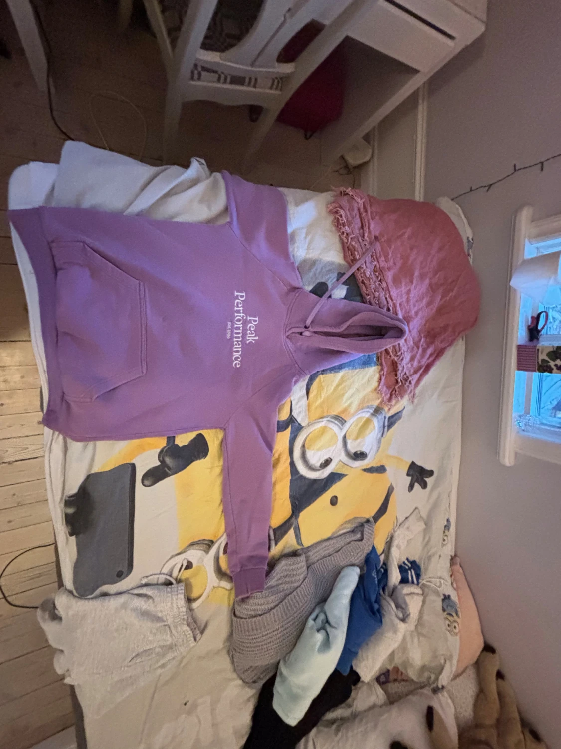 Ljuslila Peak Performance hoodie M - 1