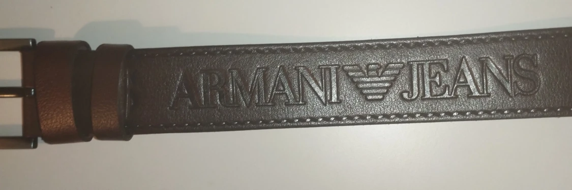 Brunt bälte från Emporio Armani - 1