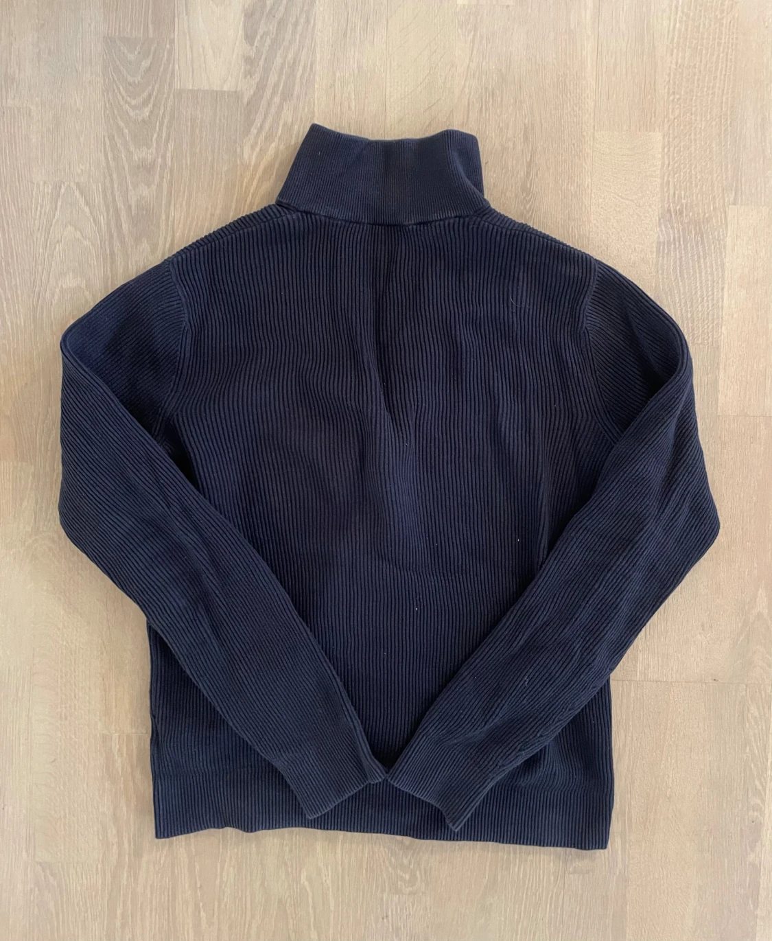 Mörkblå fullzip - 1