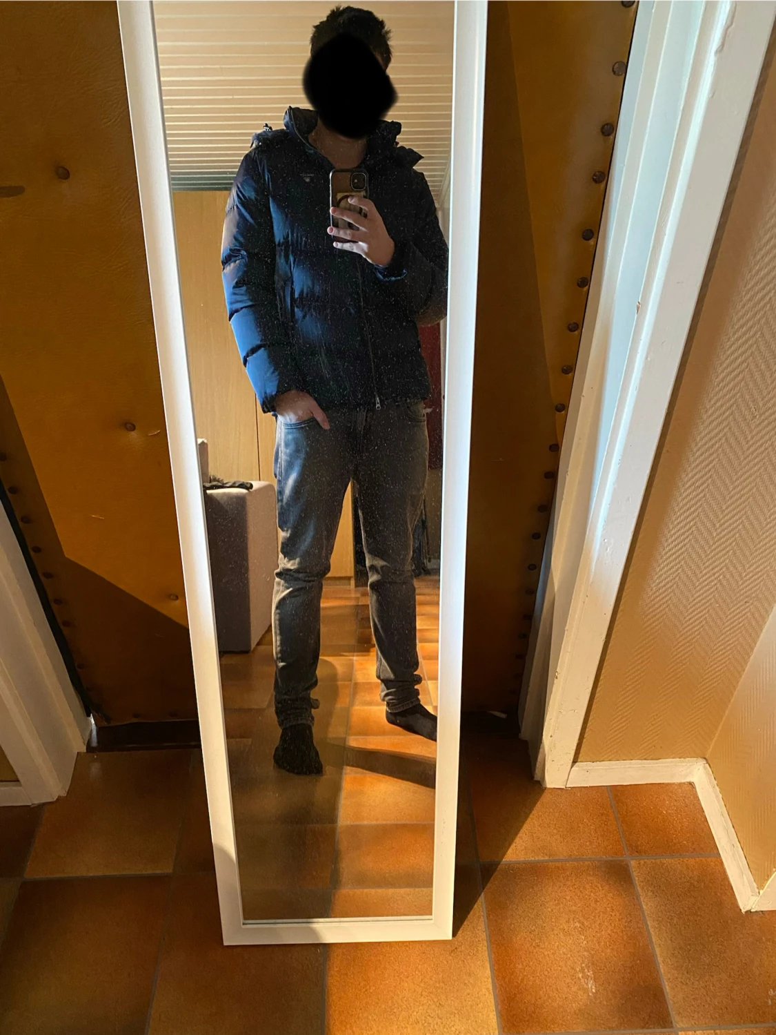 Mörkblå pufferjacka från GANT - 2