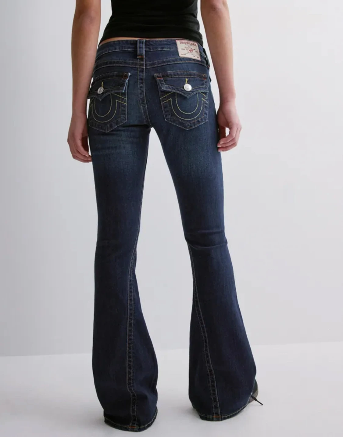 True Religion mörkblå bootcut jeans - 3