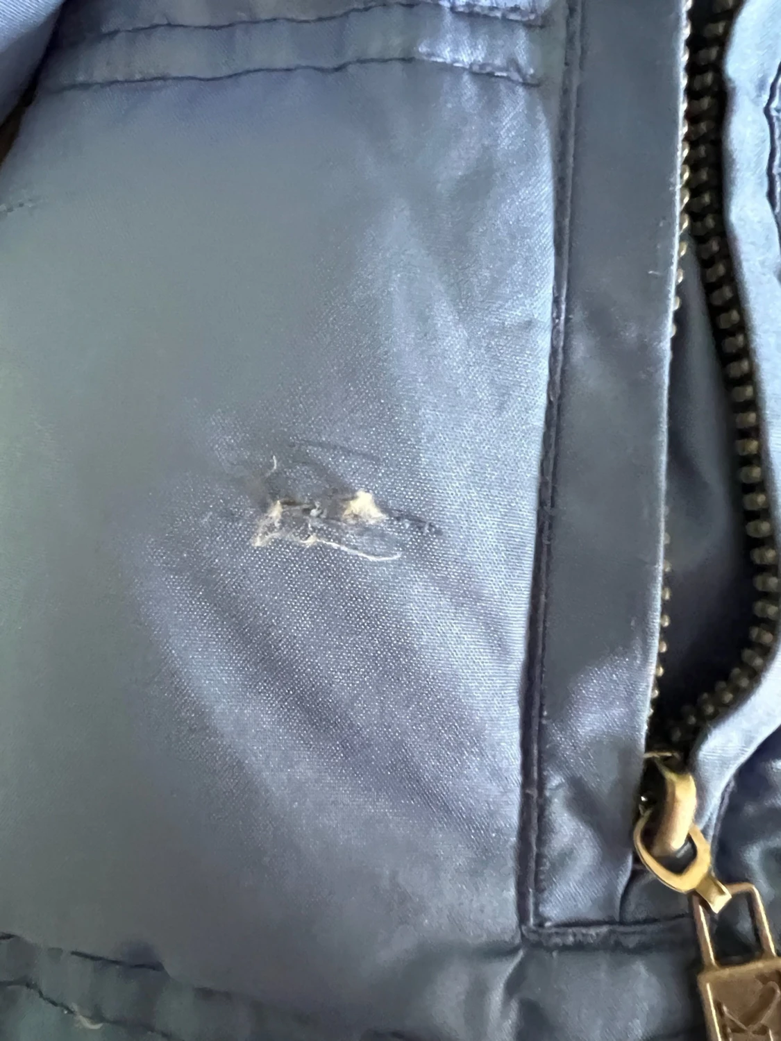 Blå pufferjacka från Kyra K - 2