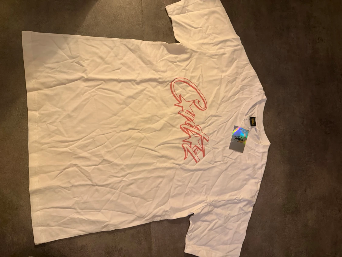 Vit Cartiz t-shirt med rosa tryck - 3