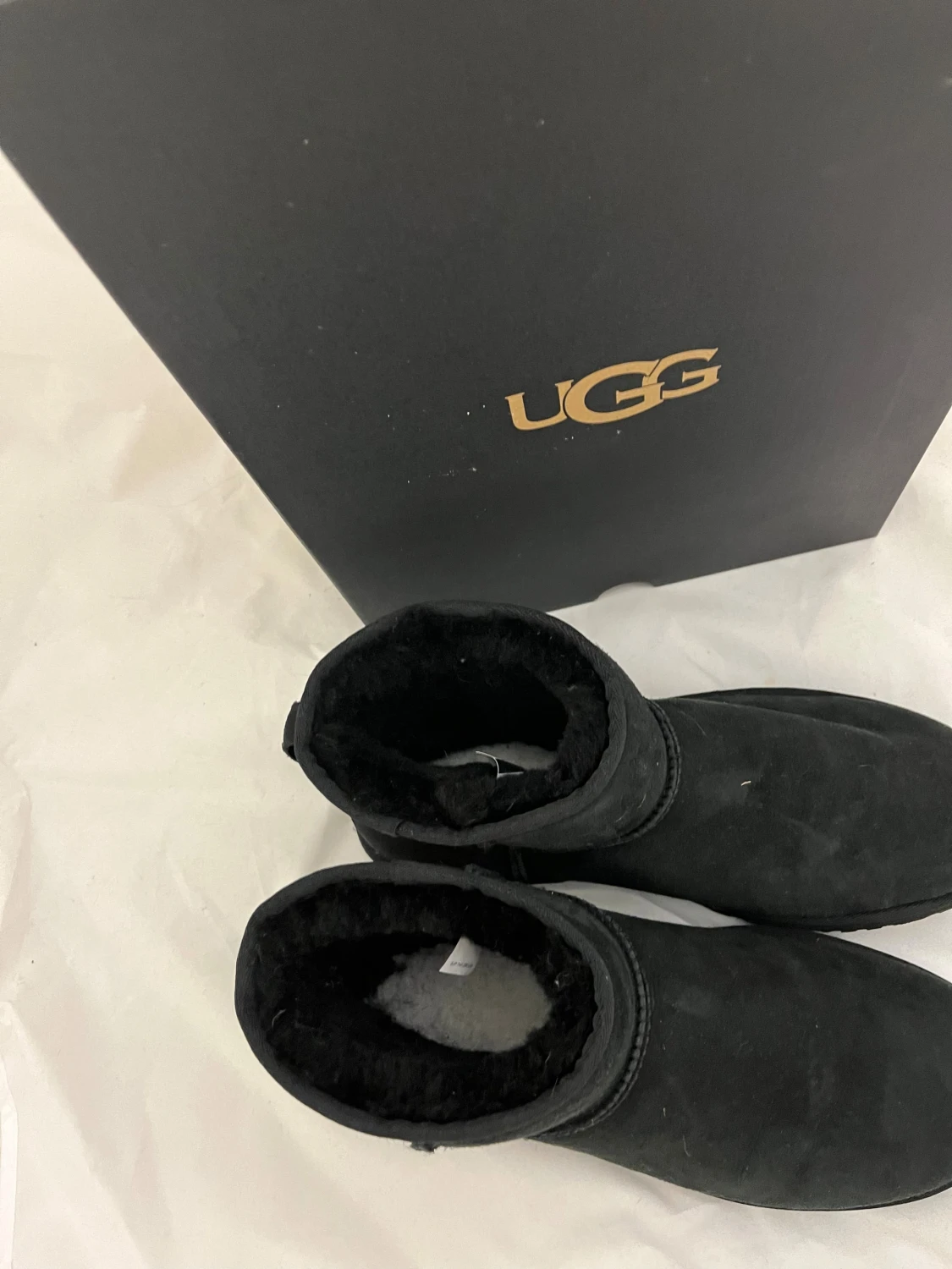 Svarta UGG boots i mocka - 2