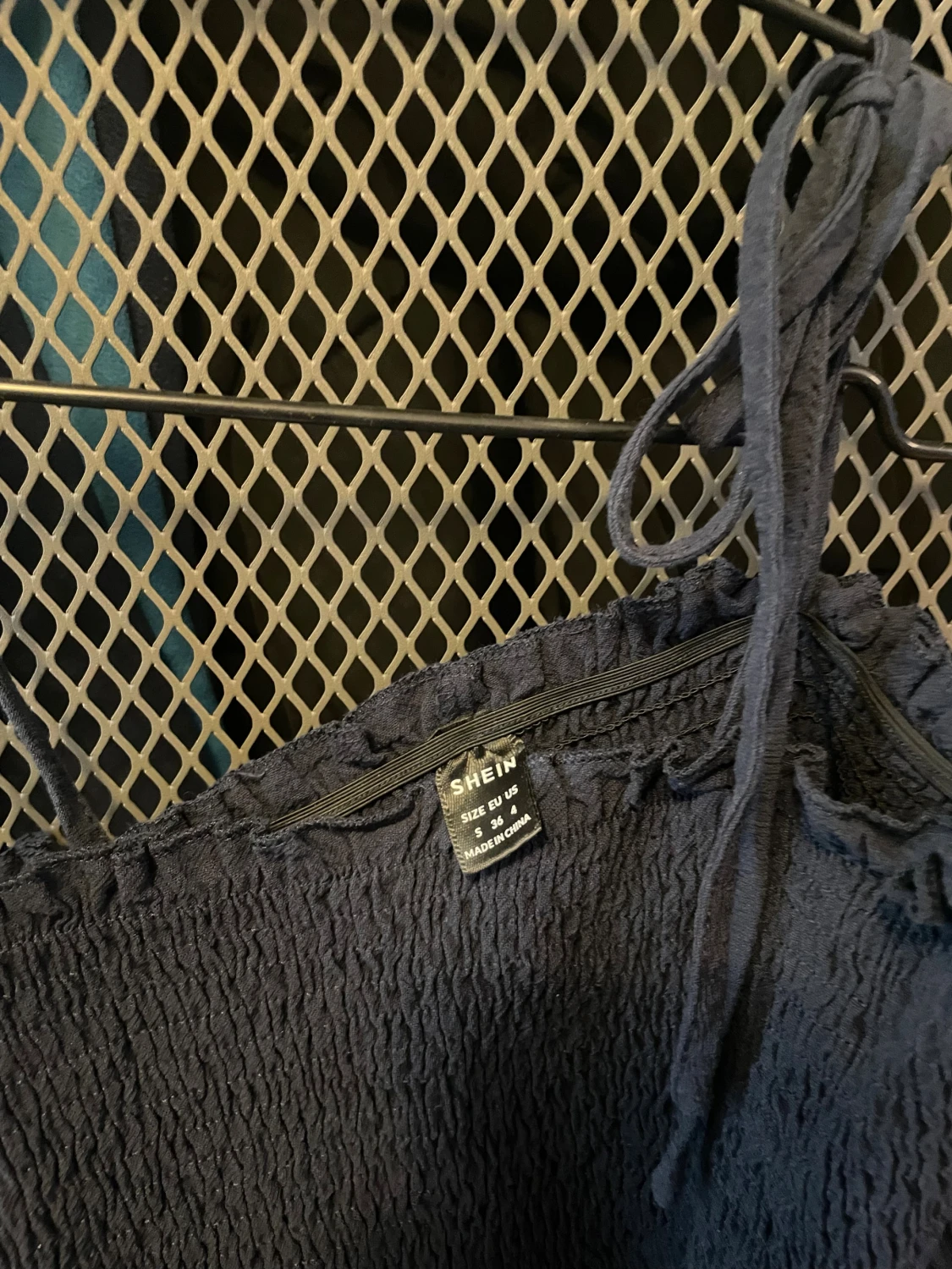 Mörkblå linnetopp från SHEIN - 2