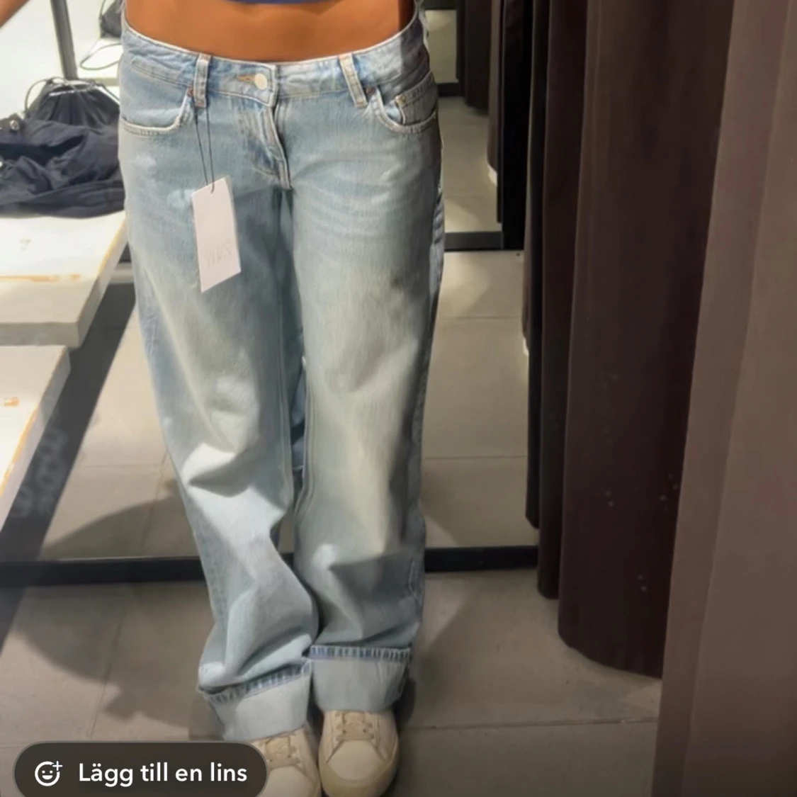 Zara low waist wide  - 1