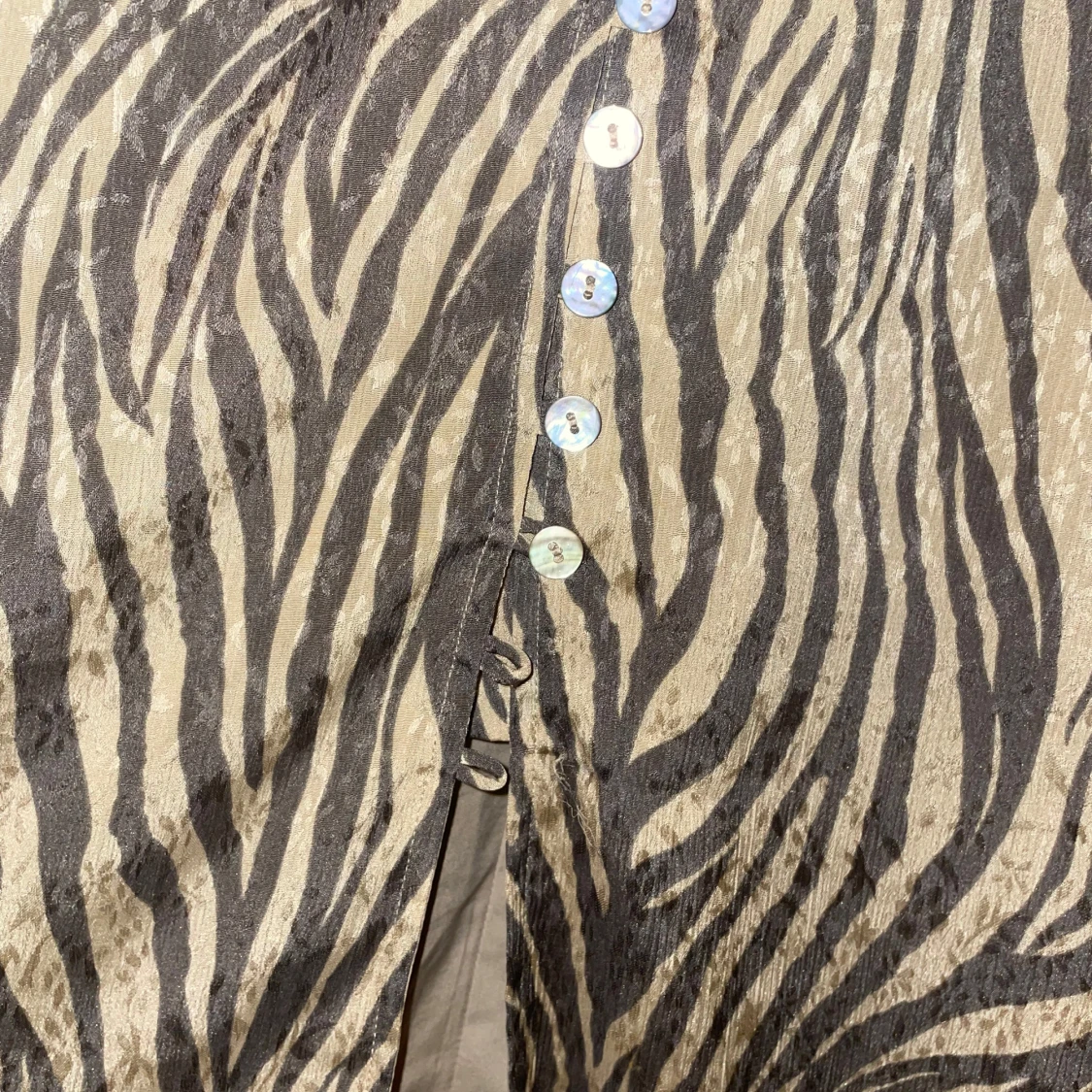 Zebramönstrad Adoore klänning - 3