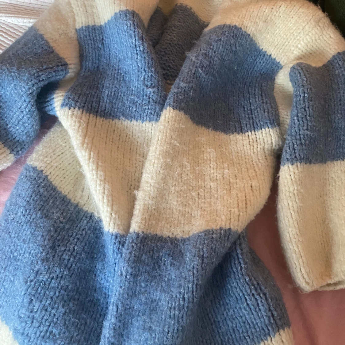 Blå och vit kofta - 1