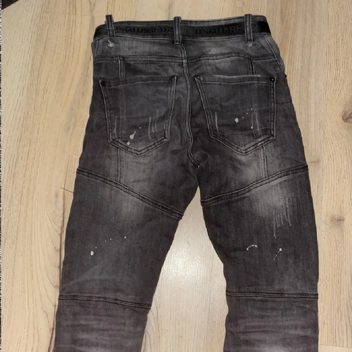 Svarta Dsquared2 jeans med slitningar - 2