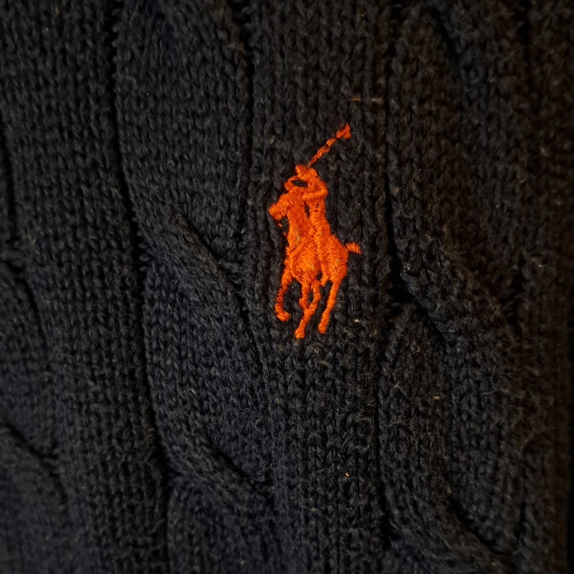 Marinblå Ralph Lauren Tröja - Stl L - 3