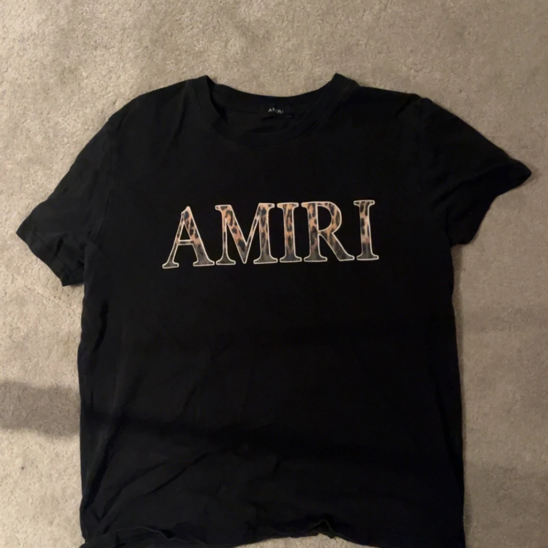 Svart AMIRI t-shirt med tryck
