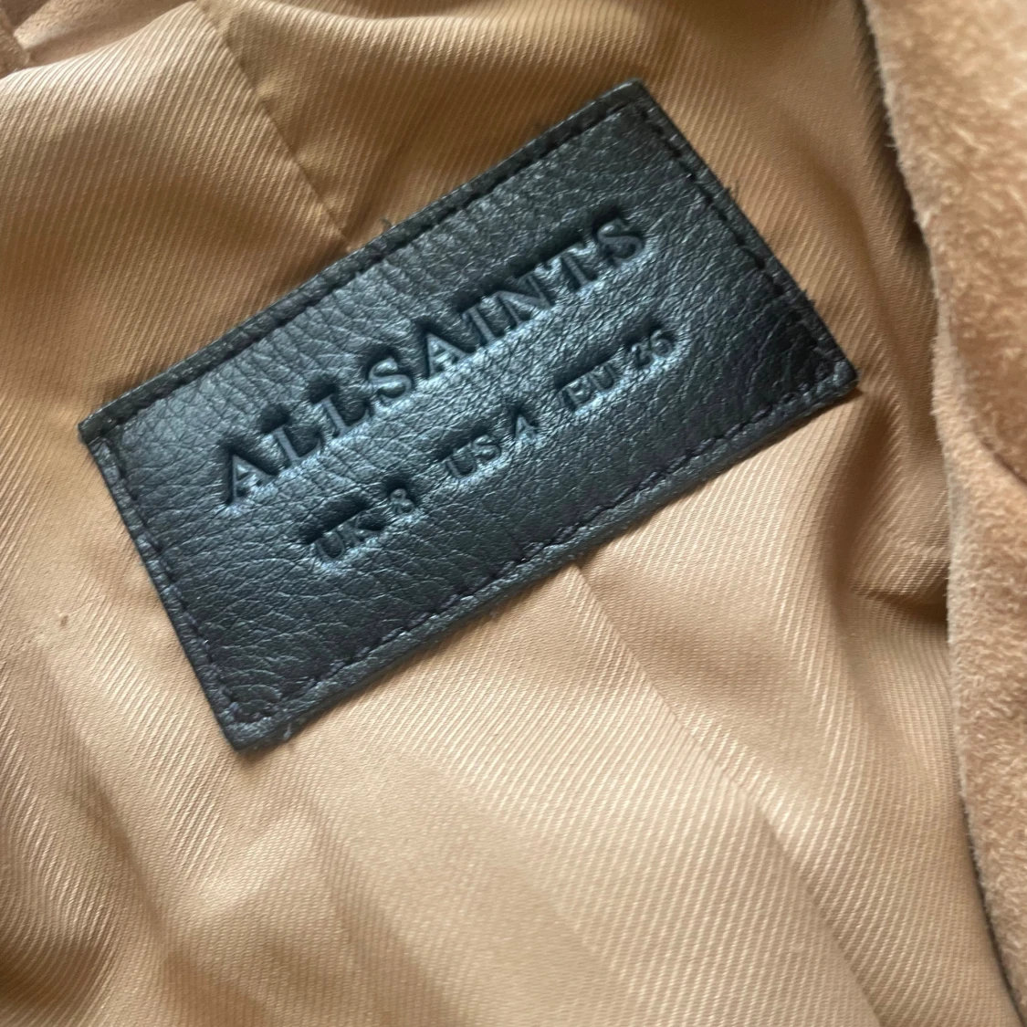 Beige mockajacka från AllSaints - 1