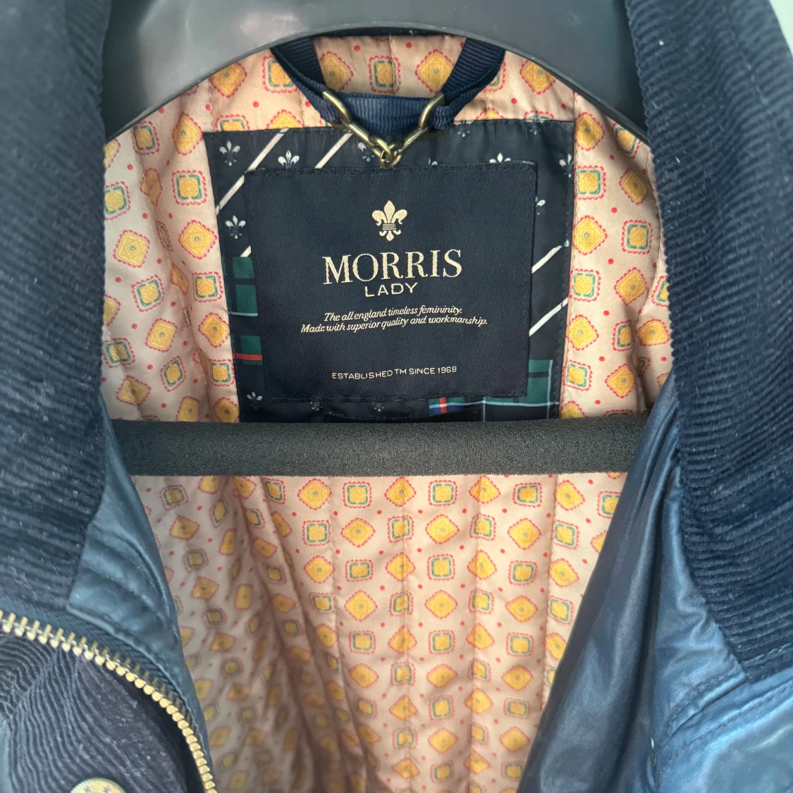 Svart jacka med bälte från Morris Lady - 1