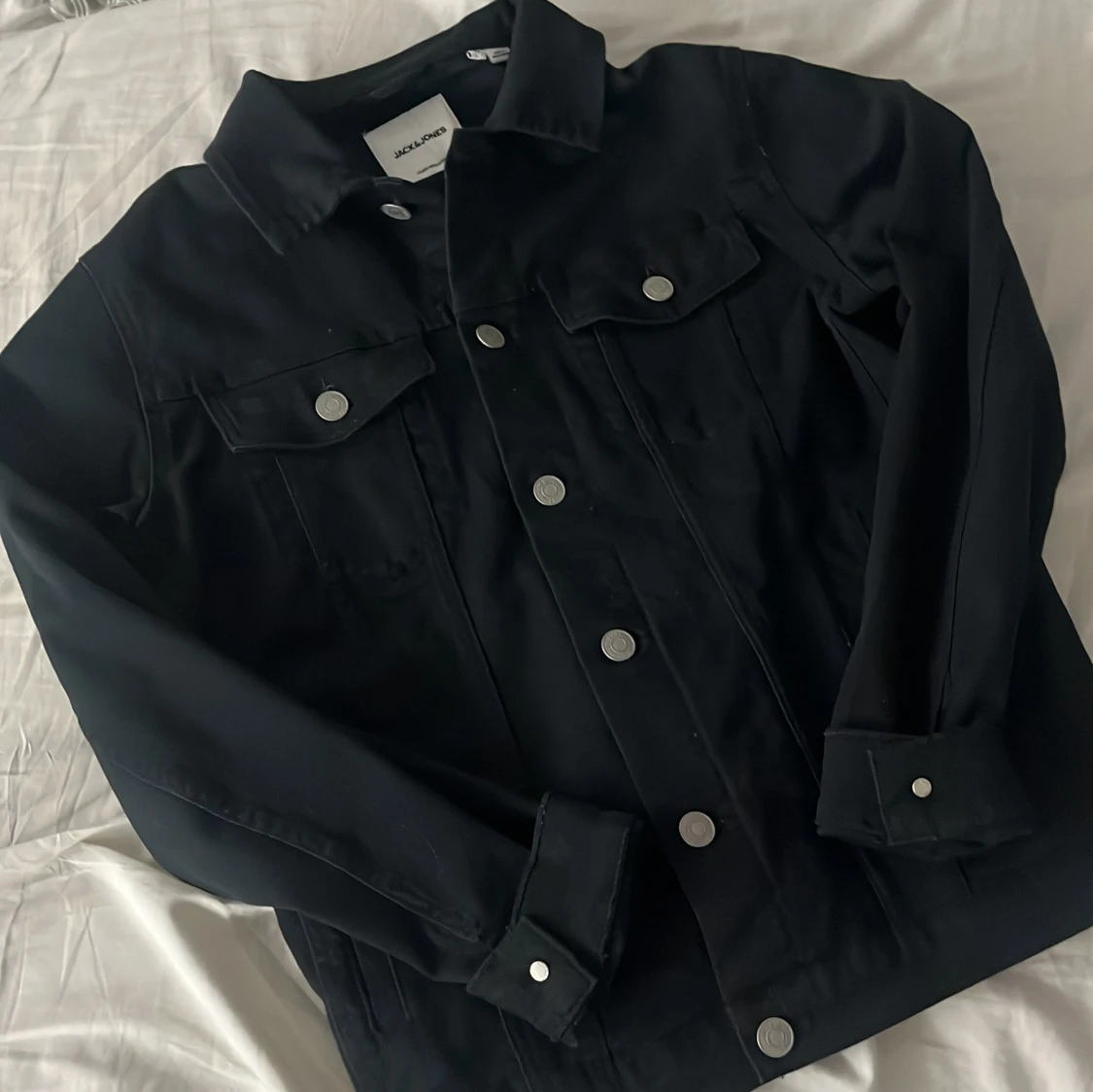 Svart jeansjacka från Jack & Jones