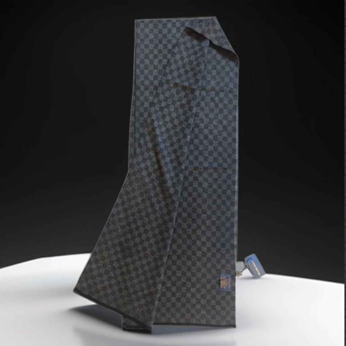 rutig halsduk i kashmir - 2