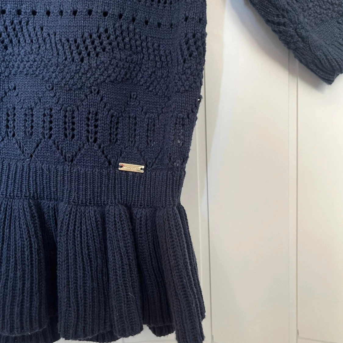 Mörkblå stickad topp Holly & Whyte - 2