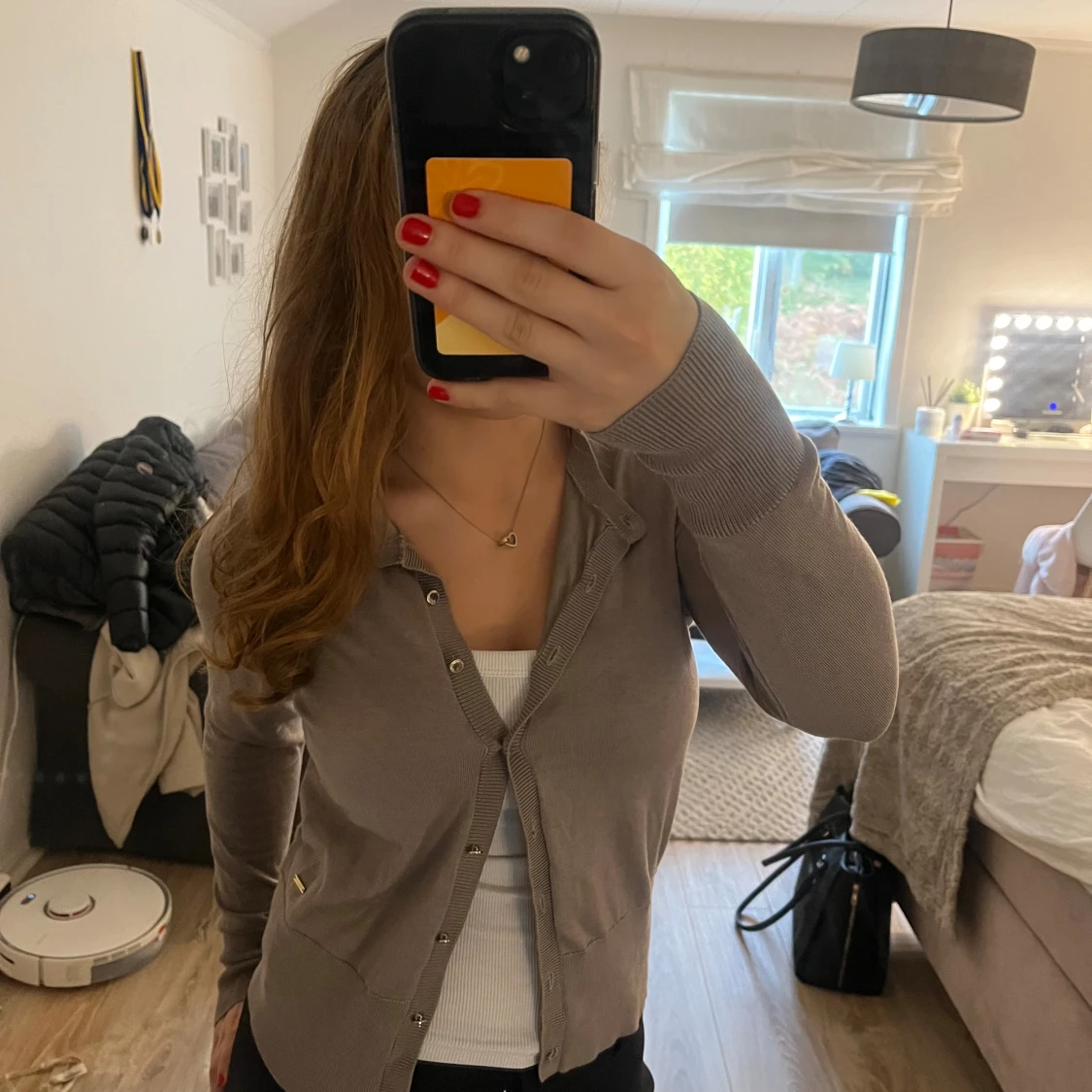 Beige/Brun kofta Holly & Whyte