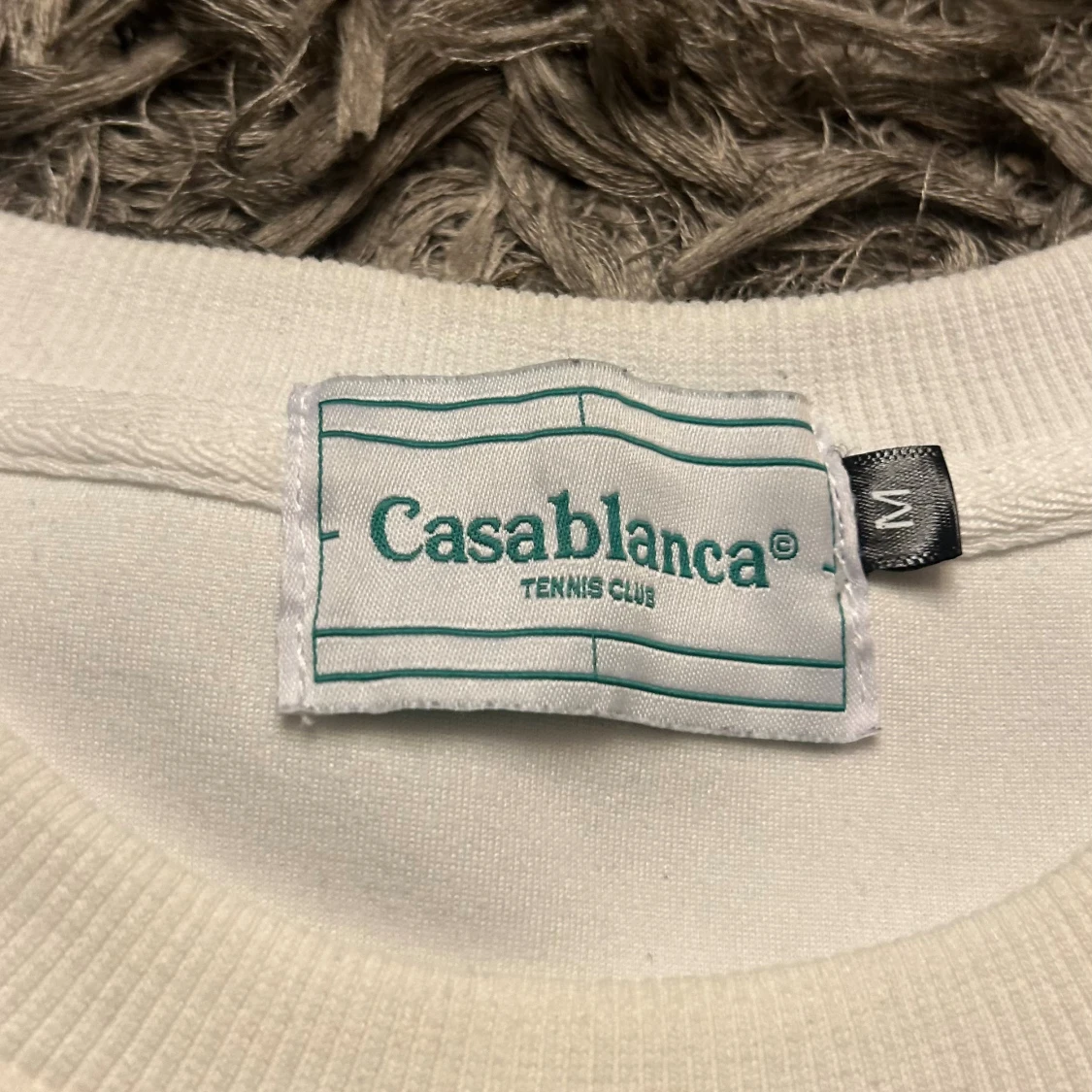 Vit sweatshirt från Casablanca M - 3