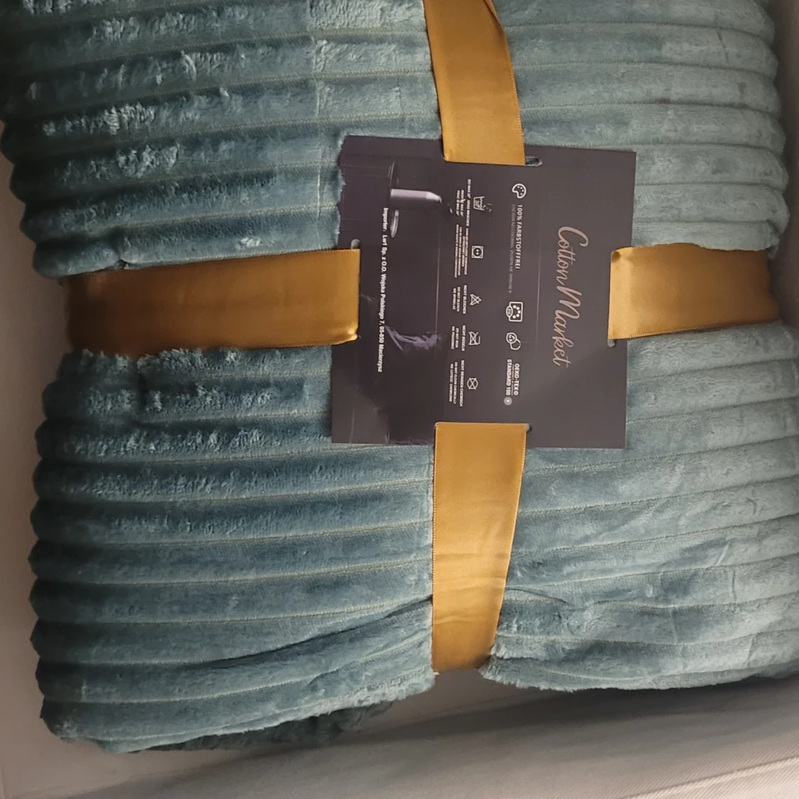  Helt ny Cotton Market 220x240cm Filt - 1