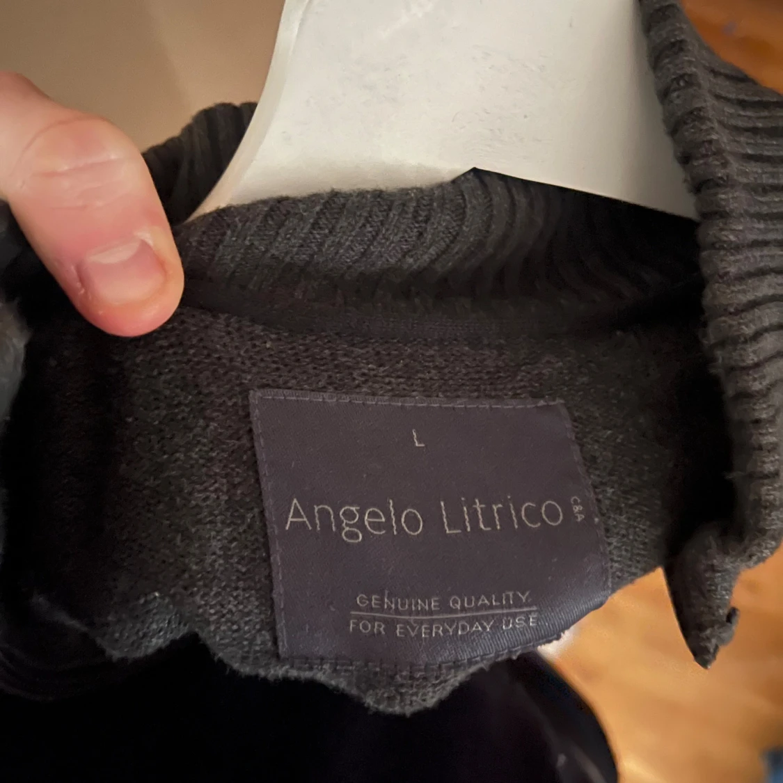 Svart kofta från Angelo Litrico - 3