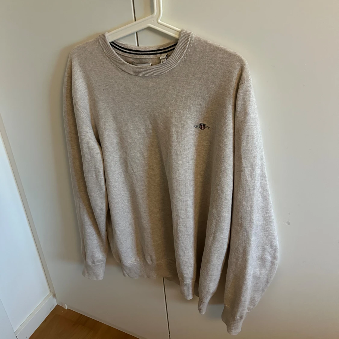Beige sweatshirt från Gant