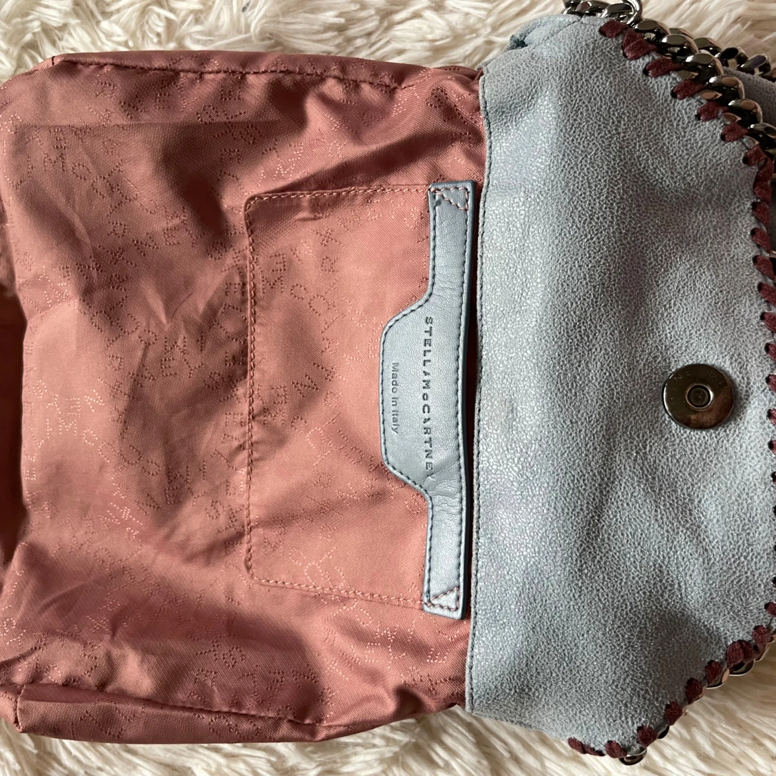 Grå axelväska från Stella McCartney - 2