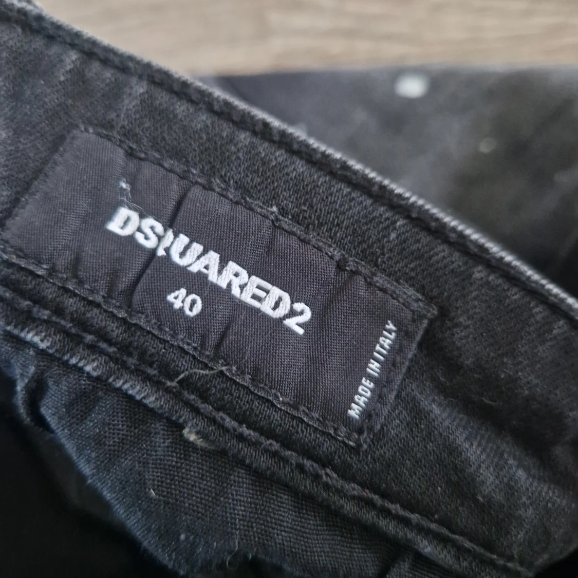 Svarta skinny jeans från Dsquared2 - 2