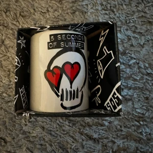 Porslinsmugg 5 seconds of summer - Helt ny mugg med 5 seconds of summer,
