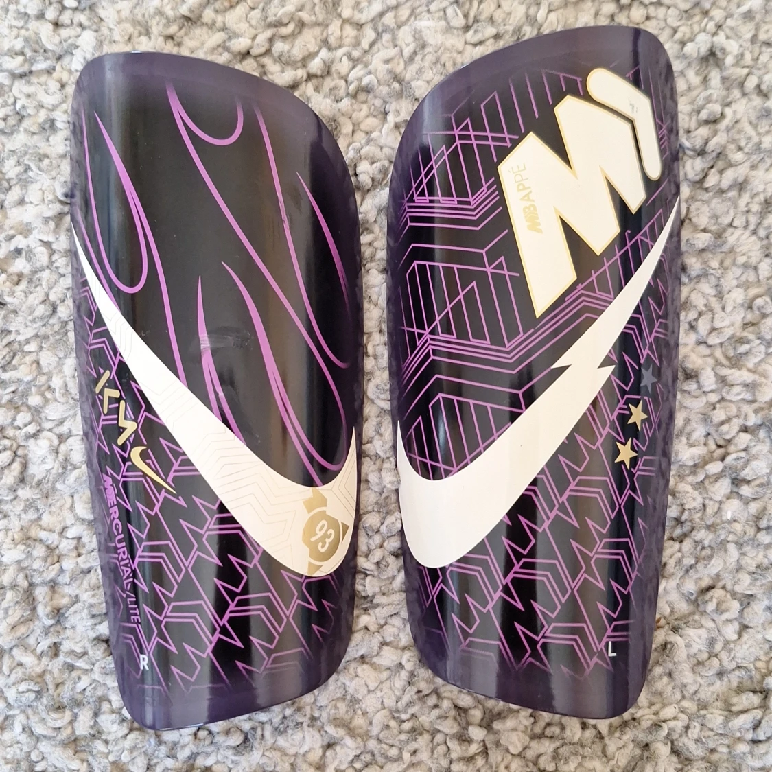 Nike Mercurial Lite "Kylian Mbappé" benskydd  - 4