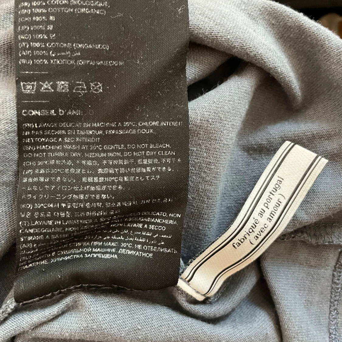 Blå t-shirt från Ami  - 3