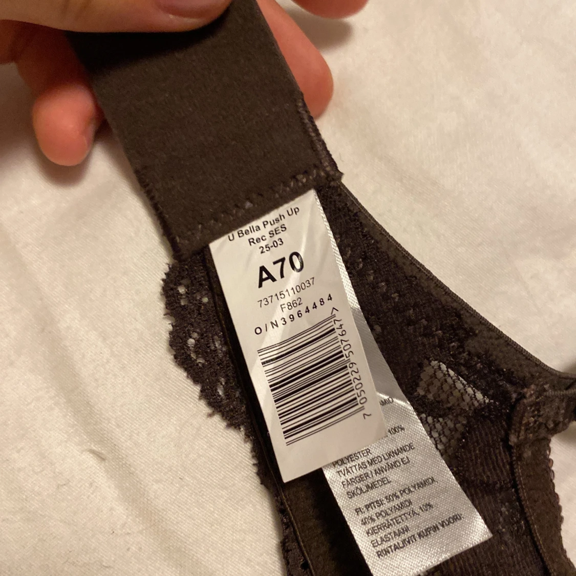 Brun spets-bh från Cubus A70 - 1