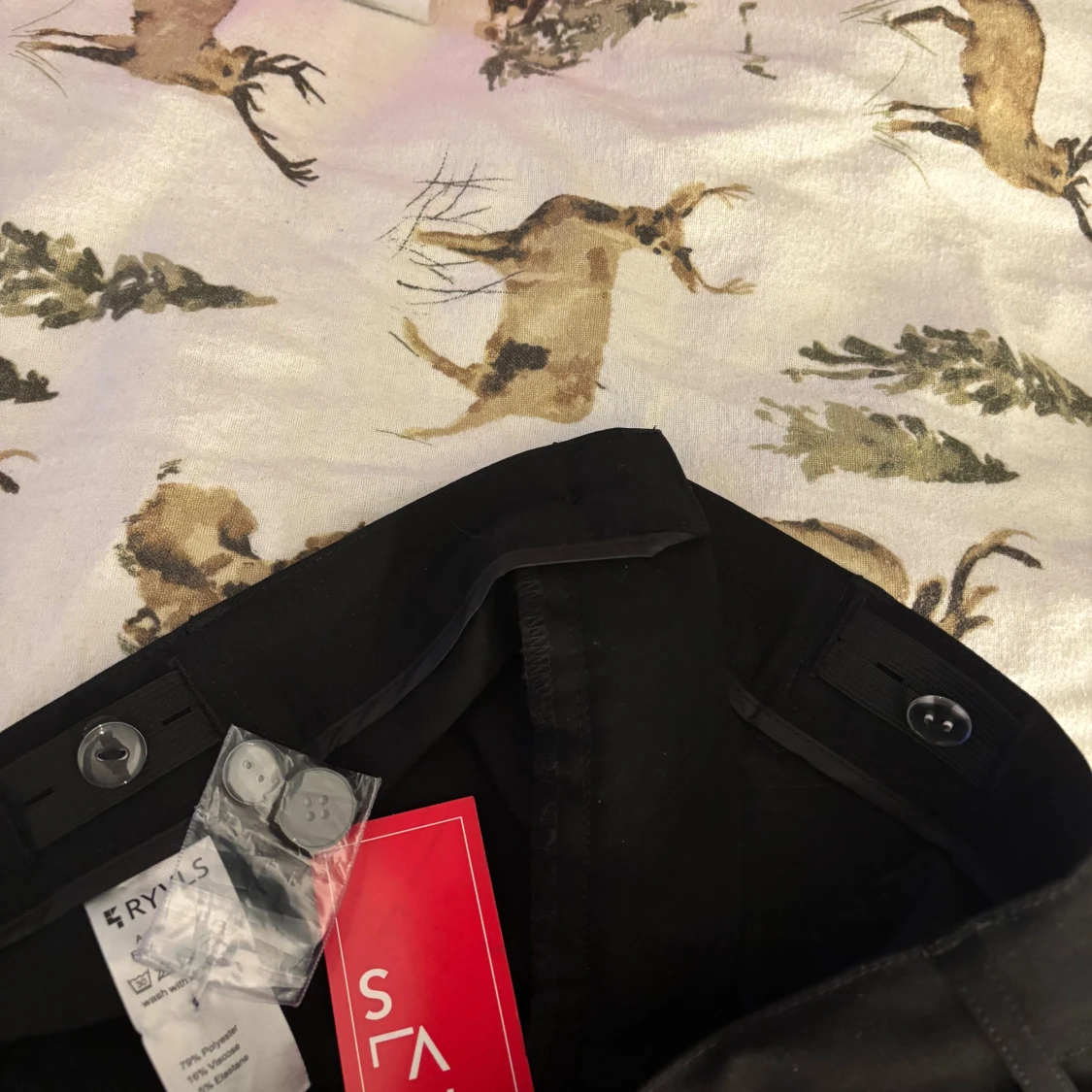 Mid waist kostymbyxor  - 3