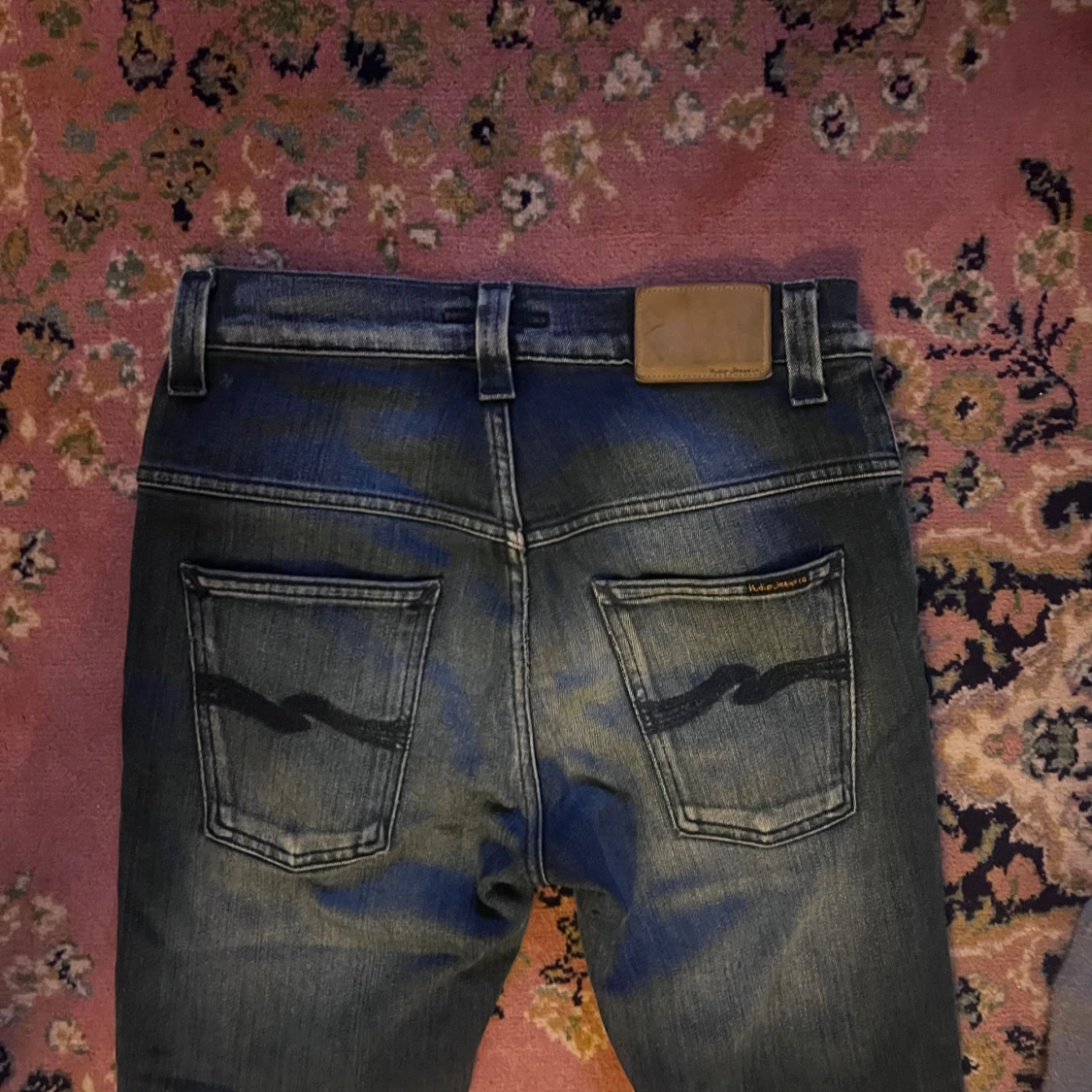 Blå slim jeans från Nudie Jeans finn 28/32 - 3