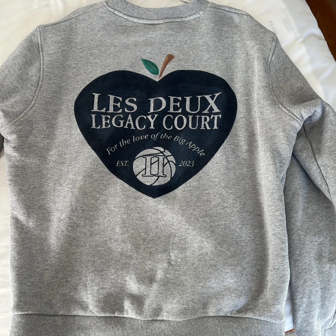 Grå sweatshirt Les Deux Legacy Court - 1