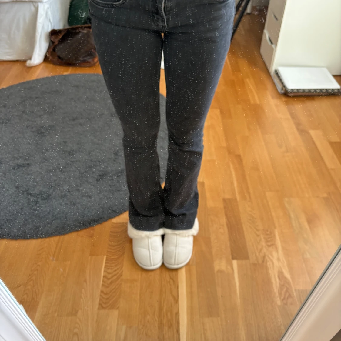 Svarta flare jeans från BDG Urban Outfitters