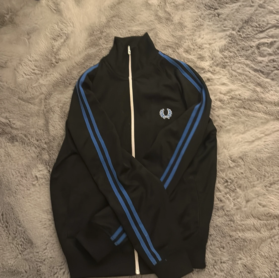 Svart track jacket från Fred Perry