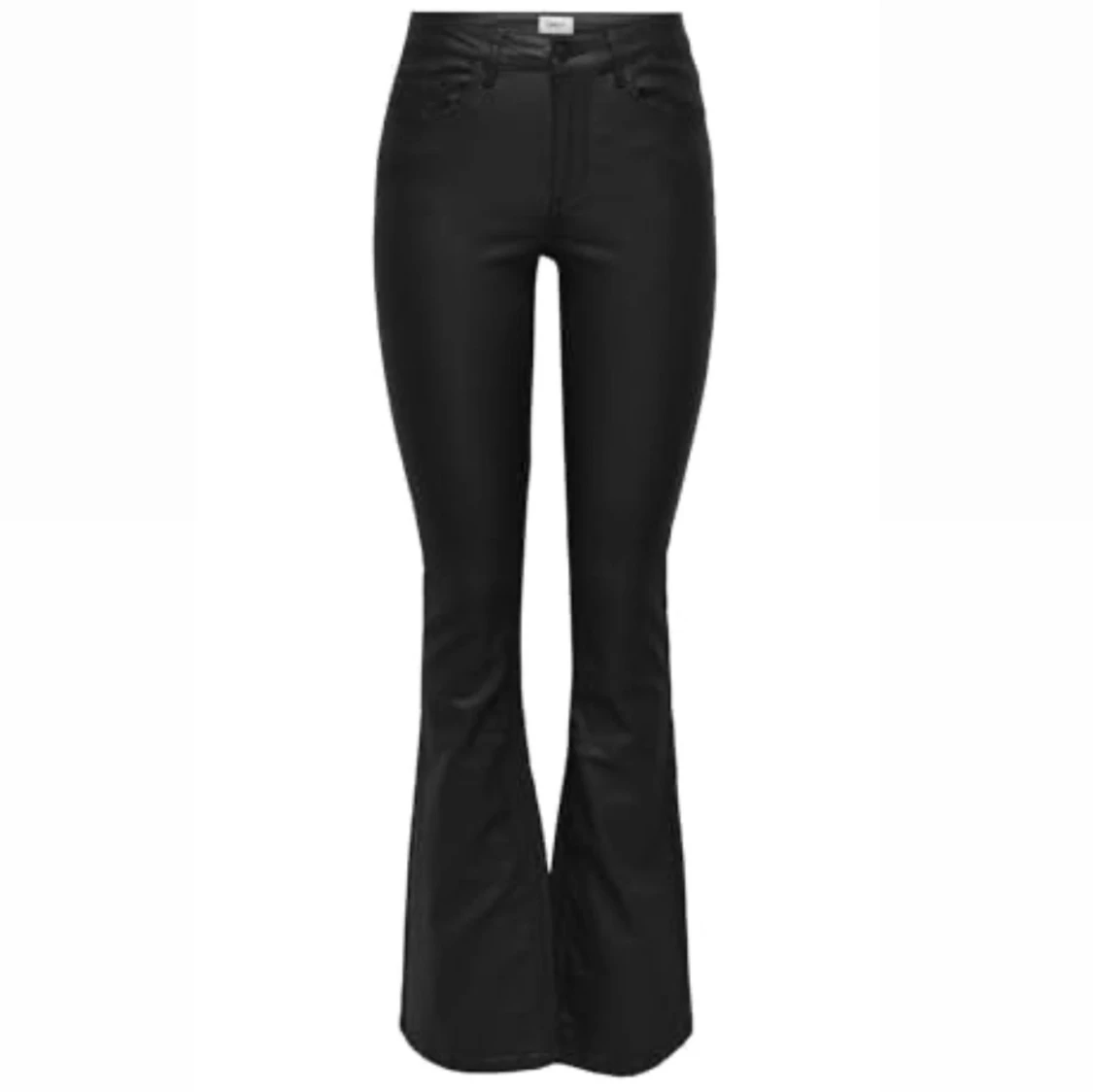 ONLY läderbyxor bootcut 