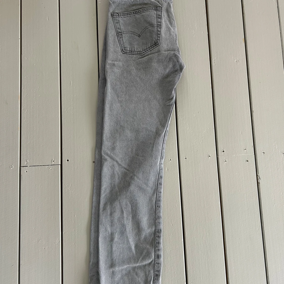 Grå Levis 501 jeans straight fit - 1