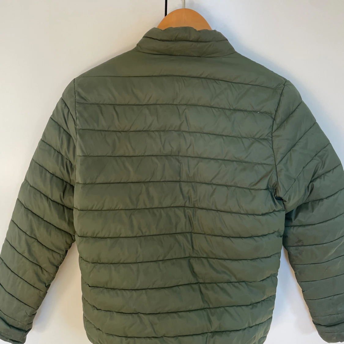 Olivgrön Gant Light Down Jacket - 1