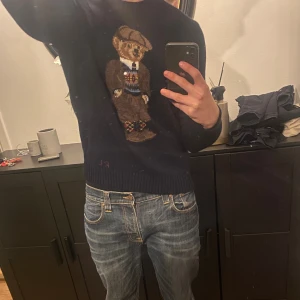 Stickad polo bear - Helt ny stickad polo bear Storlek M